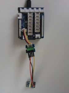 Bodged up MMA8451Q connectivity