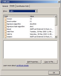 5.CertificateRootDetails