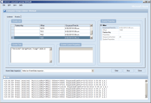 ServiceBus Explorer Displaying event hub power consumption data
