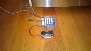 Netduino 3 device with temperature sensors