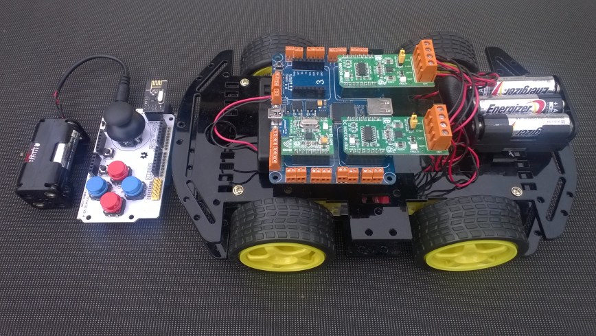 MikrobusNetQual4WDRobot