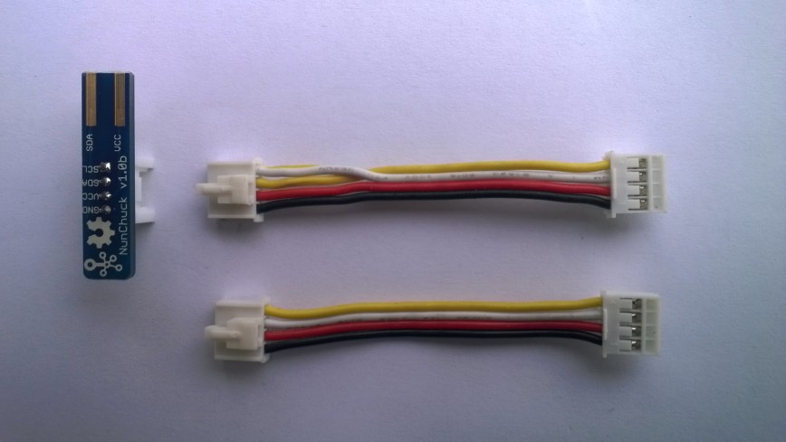 Seeedstudio 5CM cable with SDA & SCL Pins reversed.