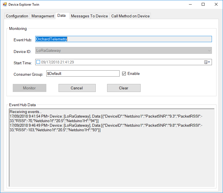 AzureIOTHubExplorerScreenGrab20180917