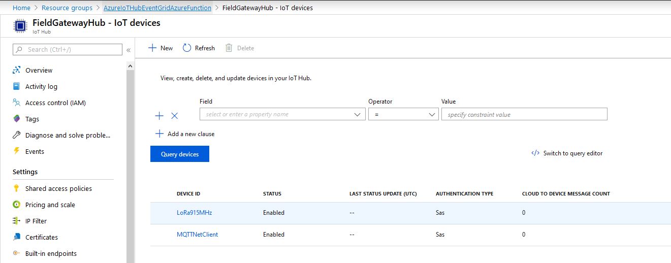 Azure IOT Hub and Event Grid Part1 | devMobile's blog