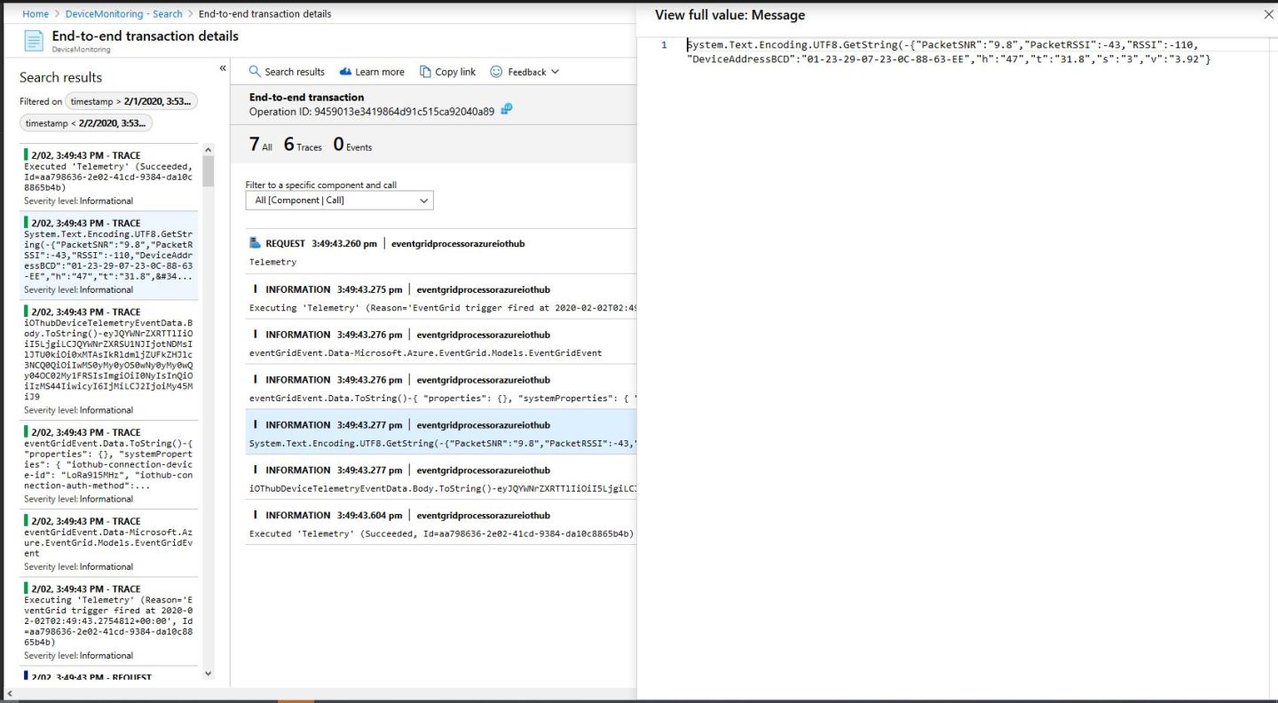 Azure IoT Hub, Event Grid to Application Insights | devMobile's blog