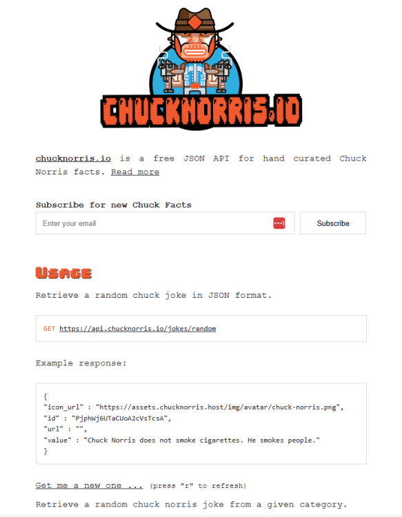 Chuck Norris Var Her The Chuck Norris GitHub Action DEV Community